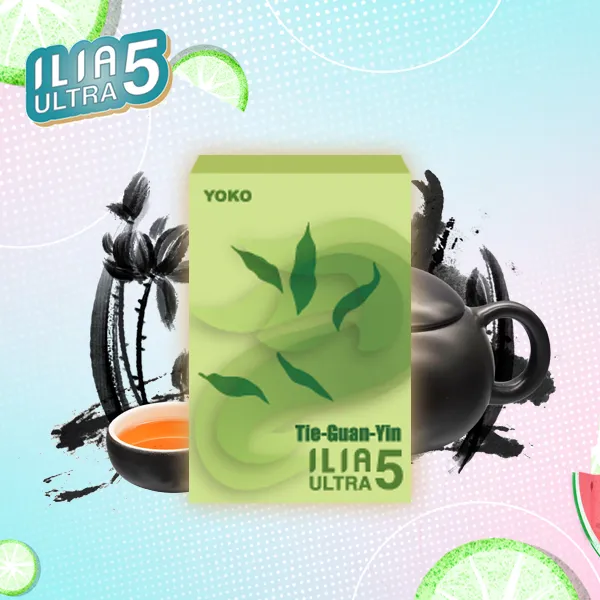 電子煙煙彈 哩亞ILIA ULTRA 5菸彈 23種口味 冰鐵觀音