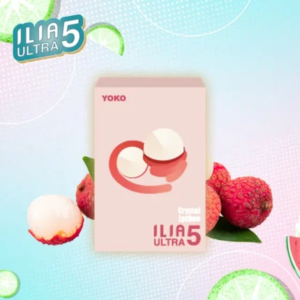電子煙煙彈 哩亞ILIA ULTRA 5菸彈 23種口味 寶藏荔枝