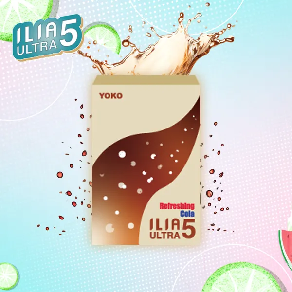 電子煙煙彈 哩亞ILIA ULTRA 5菸彈 23種口味 激爽可樂